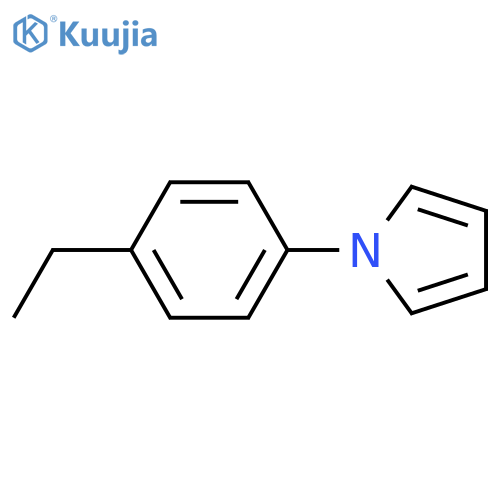 1-(4-Ethylphenyl)-1H-pyrrole structure