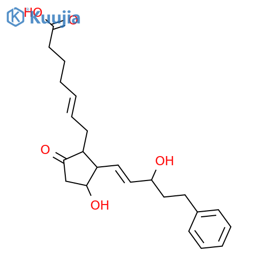 17-Phenyl-trinor-prostaglandin E2 structure