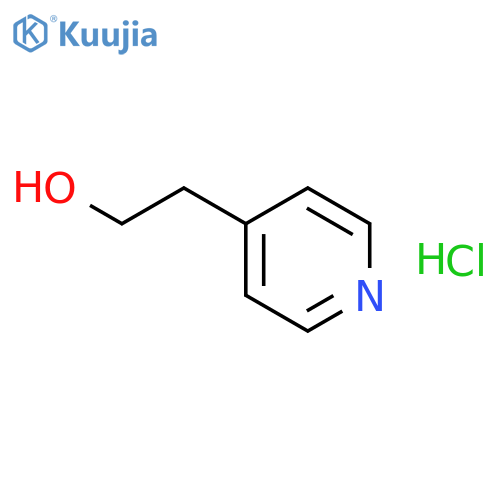 2-pyridin-4-ylethanol;hydrochloride structure