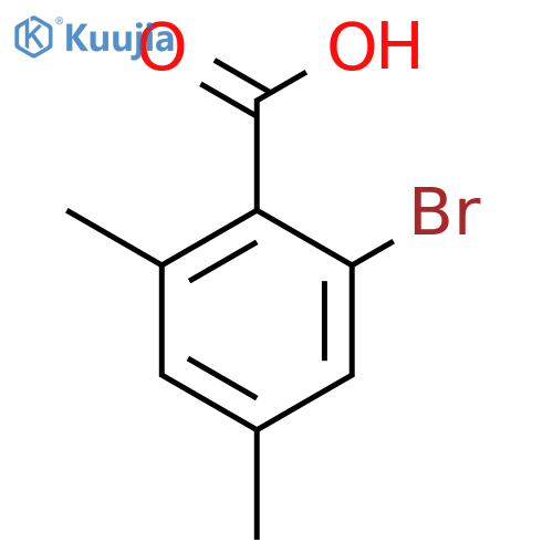 2-Bromo-4,6-dimethylbenzoic acid structure