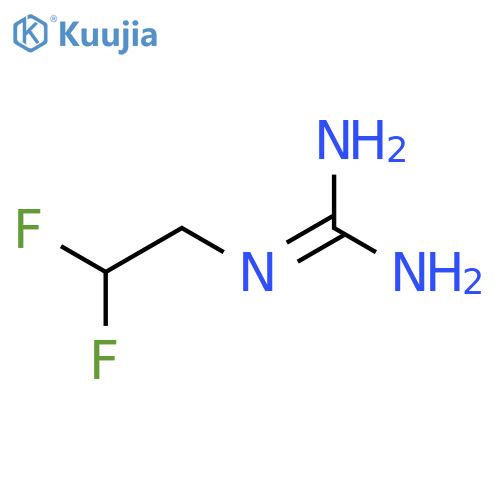 N-(2,2-difluoroethyl)guanidine structure