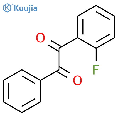 Ethanedione, (2-fluorophenyl)phenyl- structure