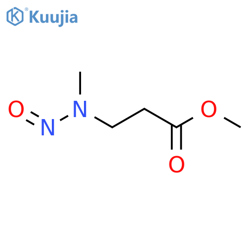 N-Nitroso-N-methyl-3-aminopropionic Acid, Methyl Ester structure