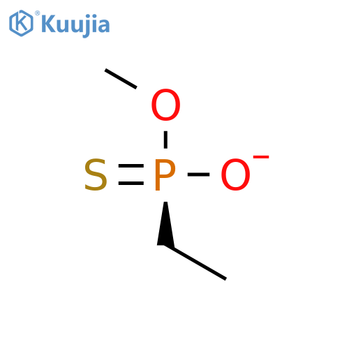Phosphonothioic acid, ethyl-, O-methyl ester, (S)- structure