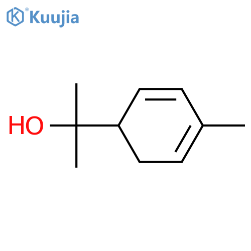 2,4-Cyclohexadiene-1-methanol, α,α,4-trimethyl-, (R)- (9CI) structure