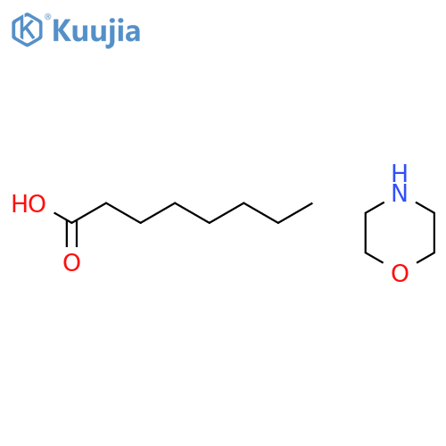 octanoic acid, compound with morpholine (1:1) structure