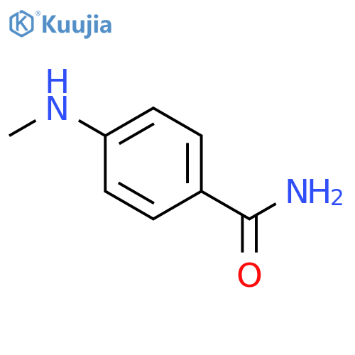 Benzamide,4-(methylamino)- structure