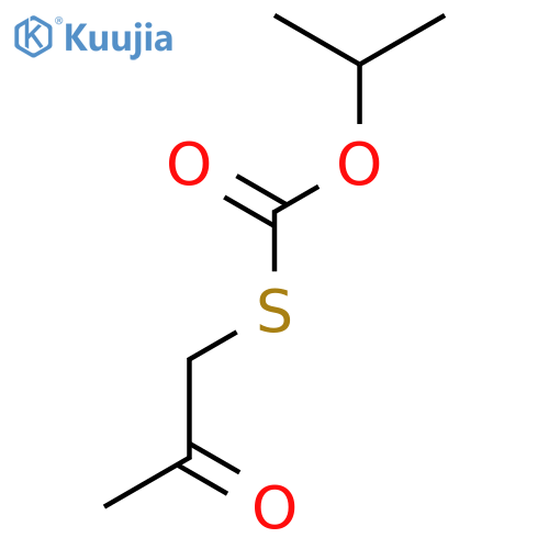 carbonothioic acid, O-(1-methylethyl) S-(2-oxopropyl) ester structure