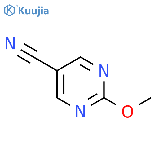 2-Methoxypyrimidine-5-carbonitrile structure