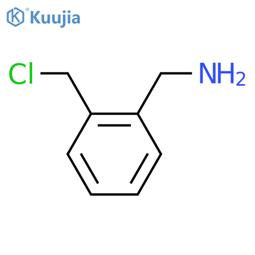 (2-(Chloromethyl)phenyl)methanamine structure