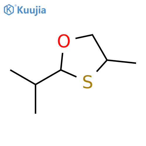 4-methyl-2-(propan-2-yl)-1,3-oxathiolane structure