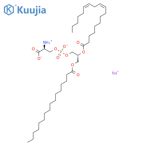 L-α-phosphatidylserine (Soy, 99%) (sodium salt) structure