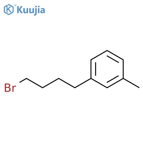 1-(4-Bromobutyl)-3-methylbenzene structure