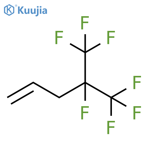 1-Pentene, 4,5,5,5-tetrafluoro-4-(trifluoromethyl)- structure