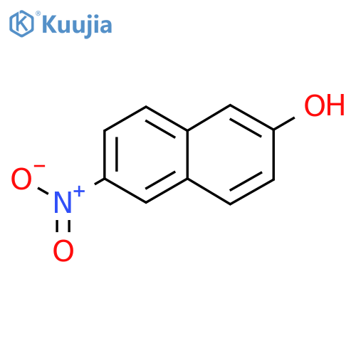 2-Hydroxy-6-nitronaphthalene structure