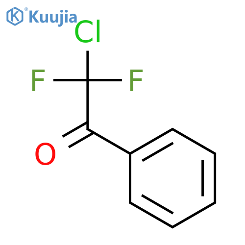 2-chloro-2,2-difluoro-1-phenylethan-1-one structure
