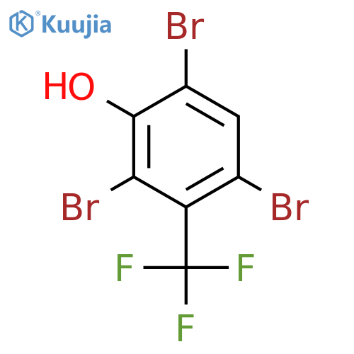 2,4,6-Tribromo-3-(trifluoromethyl)phenol structure