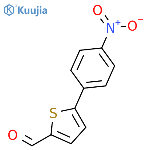 5-(4-Nitrophenyl)thiophene-2-carbaldehyde structure