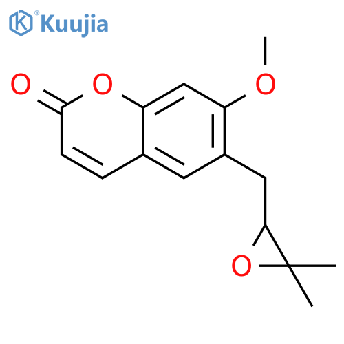 (+)-epoxysuberosin structure