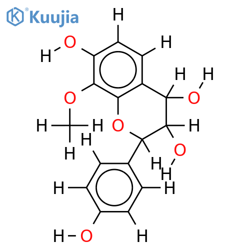 8-O-Methylderivat des trans-2,3-trans-3,4-flavan-3,4,4',7,8-pentaol structure