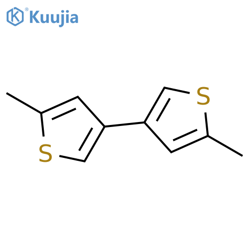 3,3'-Bithiophene, 5,5'-dimethyl- structure
