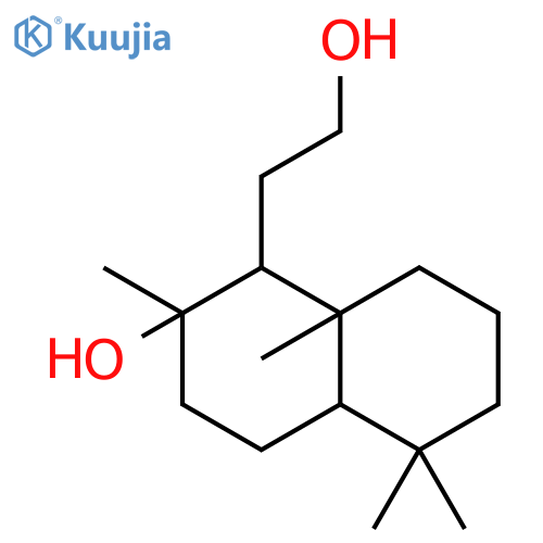 8α,12-dihydroxy-13,14,15,16-tetranorlabdane structure