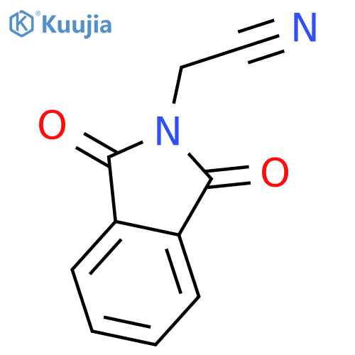 2-(1,3-Dioxoisoindolin-2-yl)acetonitrile structure
