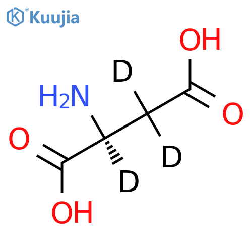L-Aspartic Acid-d3 structure