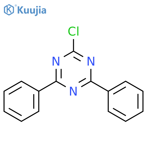 2-Chloro-4,6-diphenyl-1,3,5-triazine structure