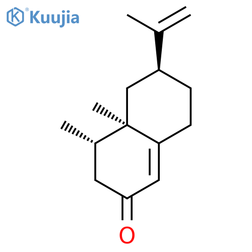 2(3H)-Naphthalenone,4,4a,5,6,7,8-hexahydro-4,4a-dimethyl-6-(1-methylethenyl)-, (4S,4aR,6S)- structure
