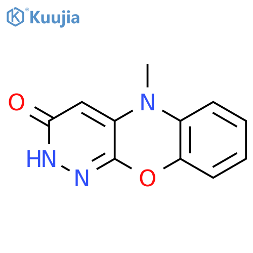 5-methyl-2H-Pyridazino[3,4-b][1,4]benzoxazin-3(5H)-one structure
