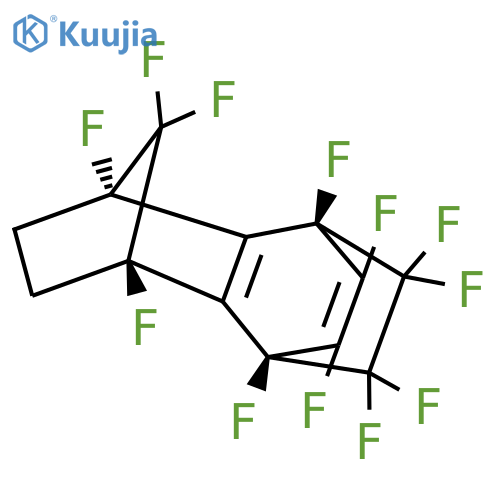 (1S,3R,6S,8R)-1,3,6,8,9,10,11,11,12,12,13,13-Dodecafluorotetracyclo[6.2.2.13,6.02,7]trideca-2(7),9-diene structure