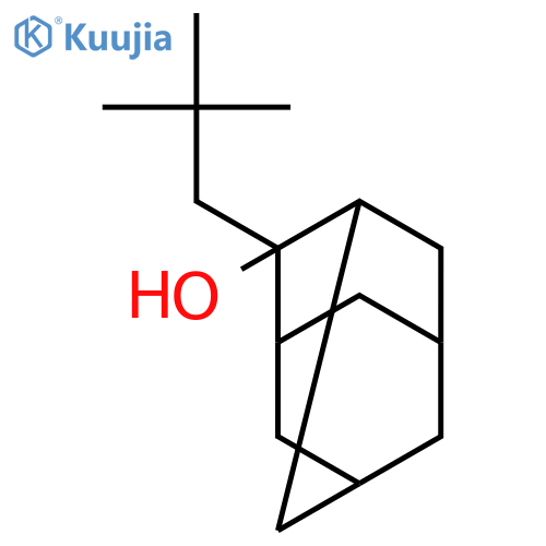 TRICYCLO[3.3.1.13,7]DECAN-2-OL, 2-(2,2-DIMETHYLPROPYL)- structure