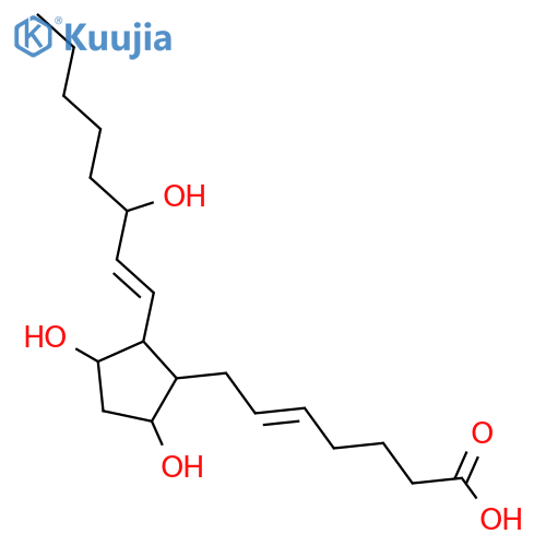9α,11β-Prostaglandin F2 structure
