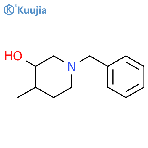 1-Benzyl-4-methylpiperidin-3-ol structure