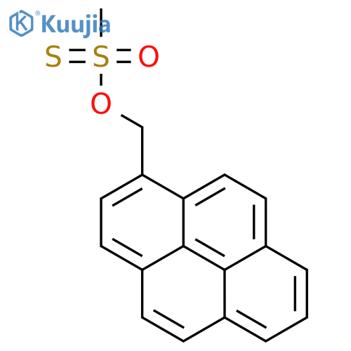 1-Pyrenylmethyl Methanethiosulfonate structure