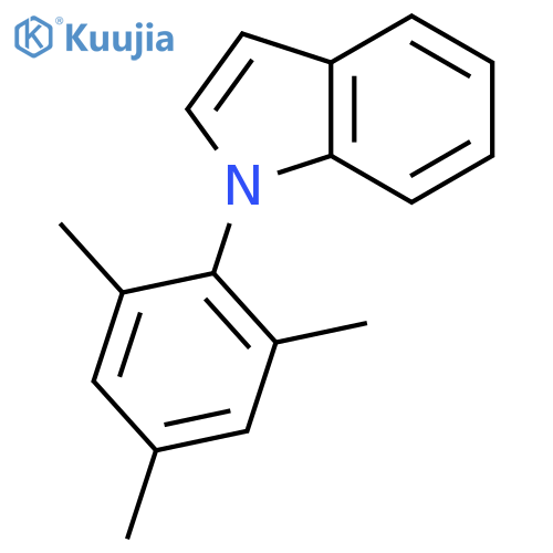 1H-Indole, 1-(2,4,6-trimethylphenyl)- structure