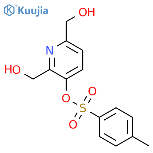 2,6-PYRIDINEDIMETHANOL, 3-[[(4-METHYLPHENYL)SULFONYL]OXY]- structure