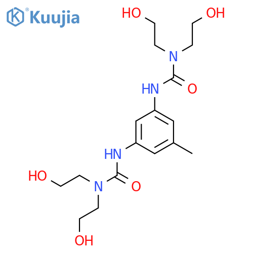 Urea, N,N''-(5-methyl-1,3-phenylene)bis[N',N'-bis(2-hydroxyethyl)- structure