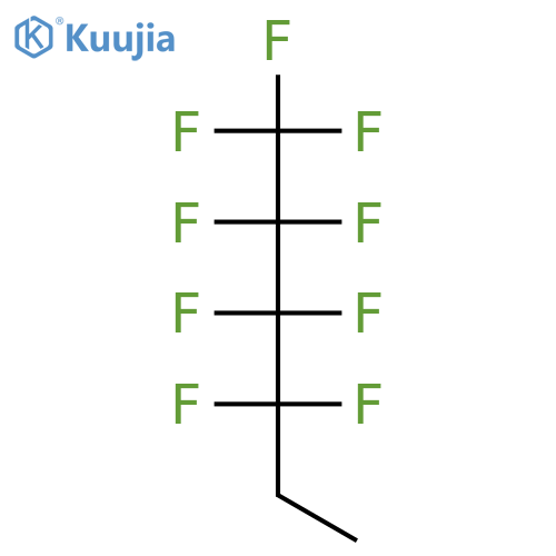 Hexane,1,1,1,2,2,3,3,4,4-nonafluoro- structure