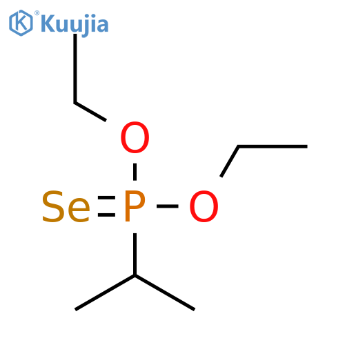 PHOSPHONOSELENOIC ACID, (1-METHYLETHYL)-, O,O-DIETHYL ESTER structure