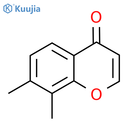 4H-1-Benzopyran-4-one, 7,8-diMethyl- structure