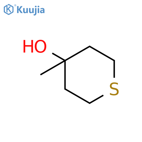 4-methylthian-4-ol structure