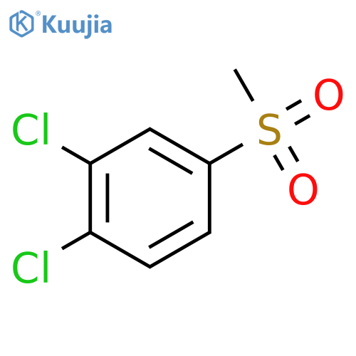 1,2-Dichloro-4-(methylsulfonyl)benzene structure