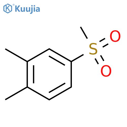 3,4-Dimethylphenylmethylsulfone structure