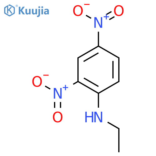 N-ethyl-2,4-dinitroaniline structure