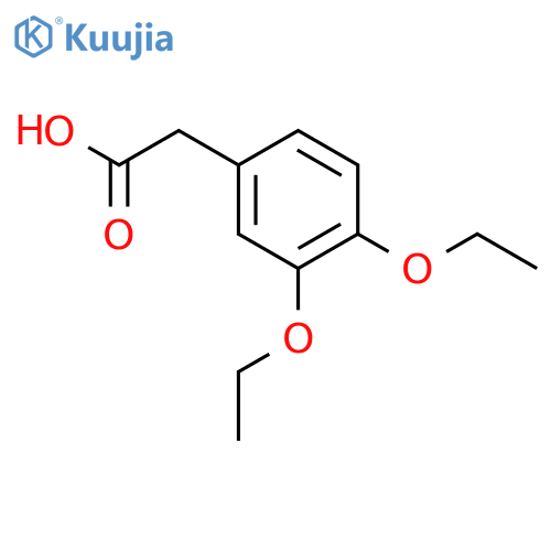 3,4-Diethoxyphenylacetic acid structure