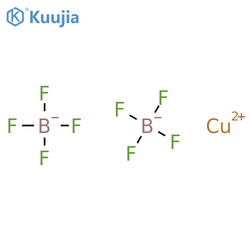 Copper(II) Tetrafluoroborate (ca. 45% in Water) structure