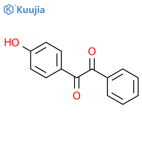 1,2-Ethanedione,1-(4-hydroxyphenyl)-2-phenyl- structure