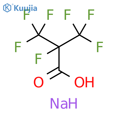 2,3,3,3-tetrafluoro-2-(trifluoromethyl)propanoate structure